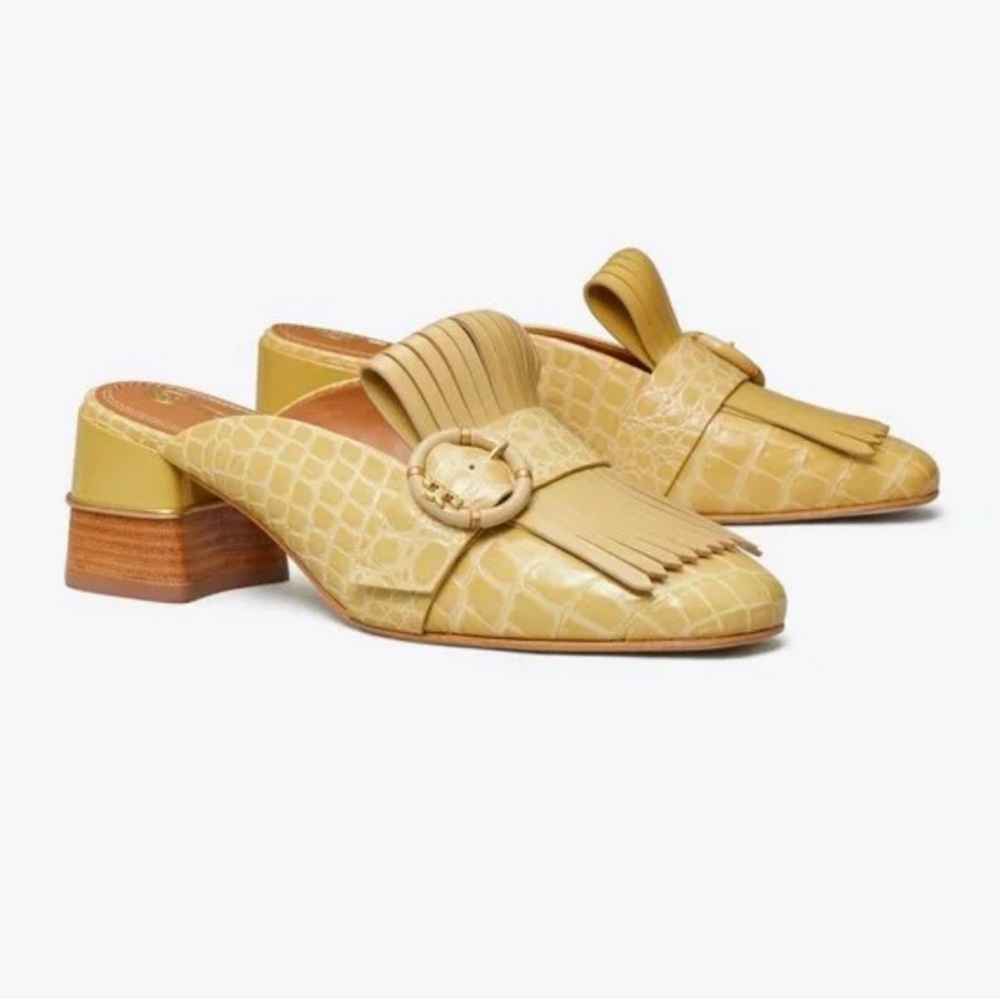 Tory Burch multi logo‎ KILTIE MULE in
CORNBREAD 9